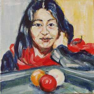 Ori Hida, die vorig jaar in Europa haar partijtje meespeelde