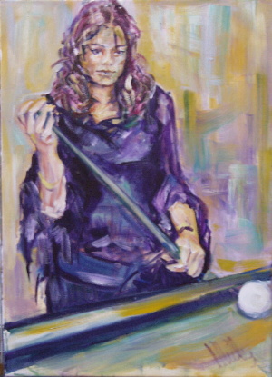 De Spaanse speelster Seramitjana