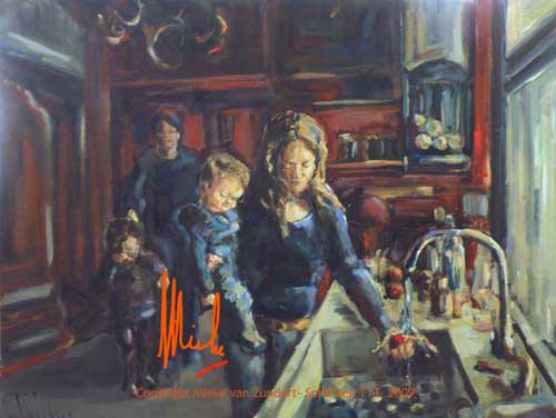 mieke van zundert schilderde kees van gorp