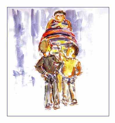 de baby moet uit de boek komen vinden de kinderen