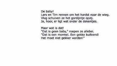 wat ligt er nu in de wieg