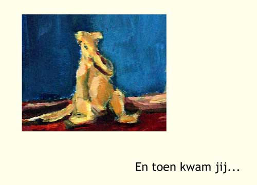 Groe laat nog eens alles zien wat hij heeft meegemaakt, illustratue van Mieke van Zundert