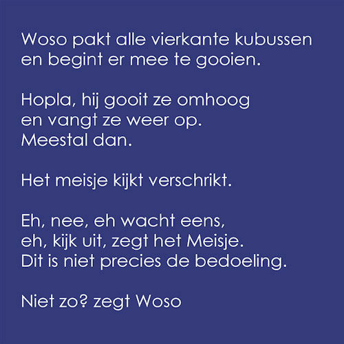 weet woso wat moet doen met de kubussen