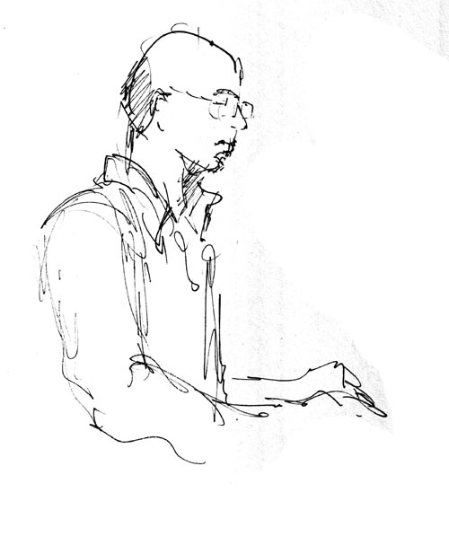 vasteman van geard van maasakkers in cultuurcentrum Zundert